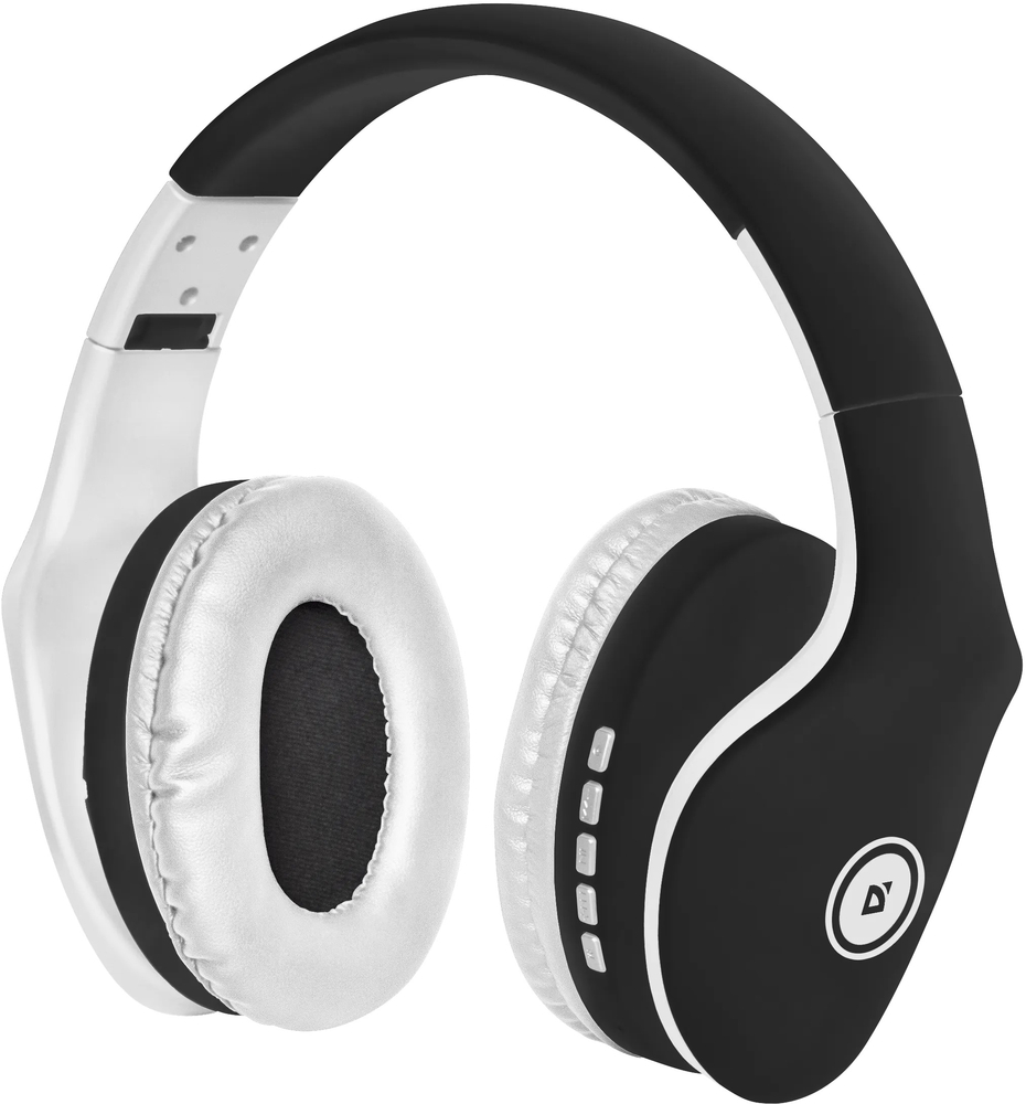 Наушники с микрофоном Defender FreeMotion B525 Bluetooth, Black and white (63525) фото3