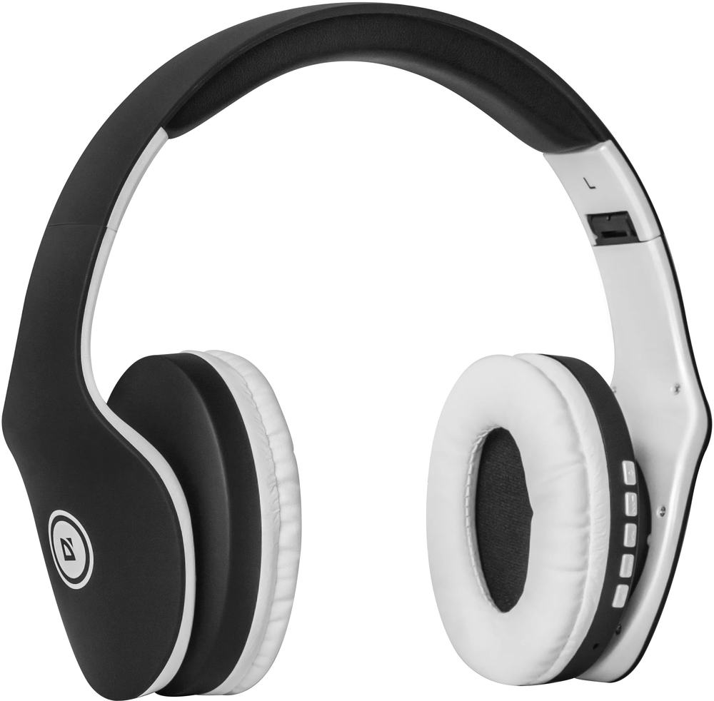 Наушники с микрофоном Defender FreeMotion B525 Bluetooth, Black and white (63525) фото2