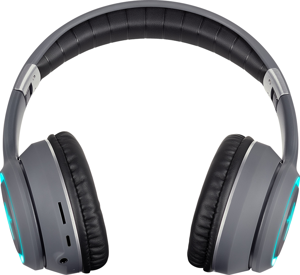 Наушники с микрофоном Defender FreeMotion B571 Bluetooth, LED, Grey (63571) фото3