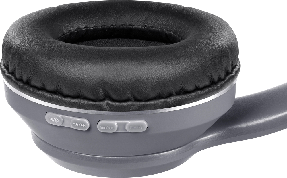 Наушники с микрофоном Defender FreeMotion B571 Bluetooth, LED, Grey (63571) фото4