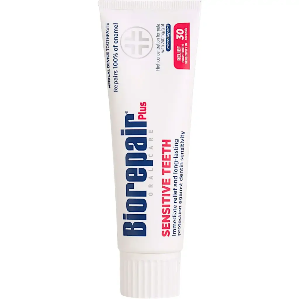 Зубная паста Biorepair Plus Профессиональное лишение чувствительности, 75 мл фото