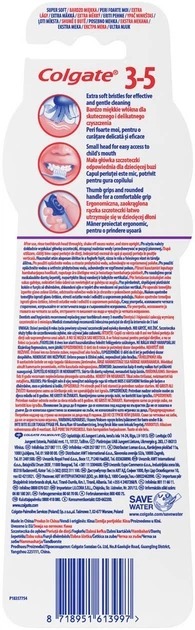 Зубна щітка Colgate дитяча супер м’яка 2 шт. фото2