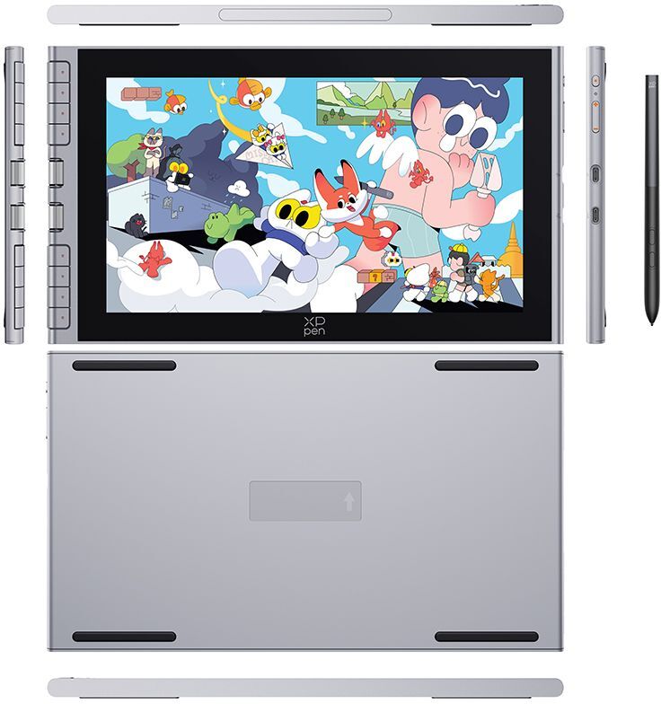 Монитор-планшет XP-pen Artist12 Pen Display (3nd Gen) серый (CPCD121FH-GR) фото4