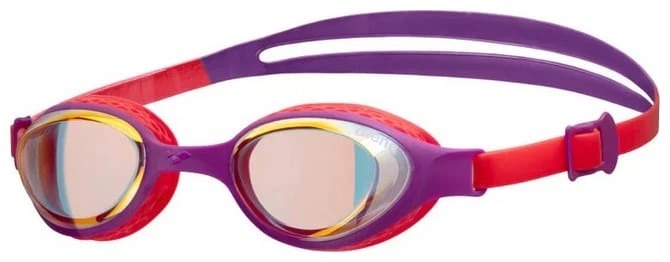 Очки для плавания Arena AIR JR MIRROR 009273-100 OSFM Фиолетово-красный (3468337511670) фото2
