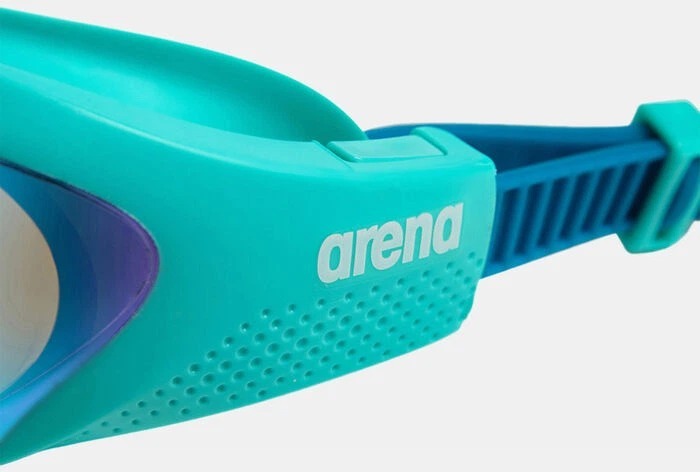 Окуляри для плавання Arena THE ONE MIRROR 003152-107 OSFM Блакитно-бірюзовий (3468337190318) фото
