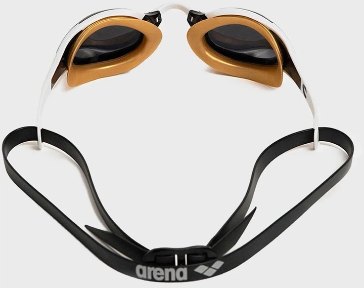 Окуляри для плавання Arena COBRA EDGE SWIPE 006871-110 OSFM Чорно-біло-золотий (3468337082545) фото3