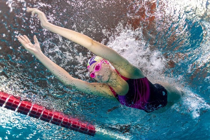 Окуляри для плавання Arena 365 GOGGLES 005290-107 OSFM Рожевий (3468336766958) фото6
