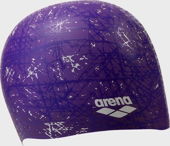 Шапочка для плавания Arena PRINT 2 1E368-275 One Size Фиолетовый (3468337644002) фото2