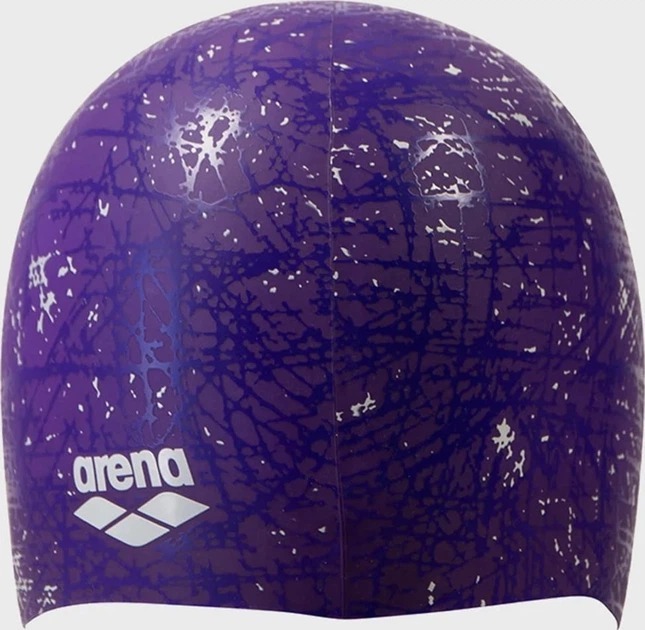 Шапочка для плавания Arena PRINT 2 1E368-275 One Size Фиолетовый (3468337644002) фото4