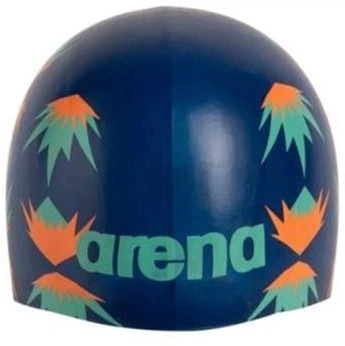 Шапка для плавання Arena POOLISH MOULDED 1E774-235 OSFM Синьо-коричневий (3468337082699) фото3