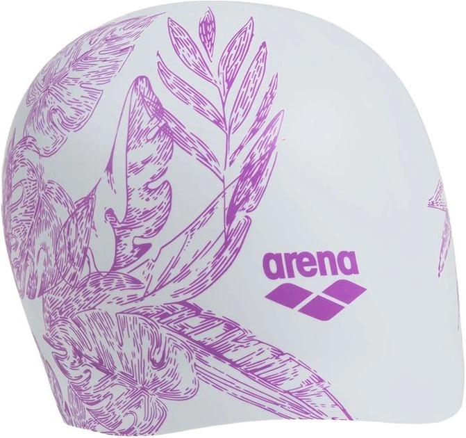 Шапка для плавання Arena SIRENE 91440-207 OSFM Білий (3468336600412) фото2