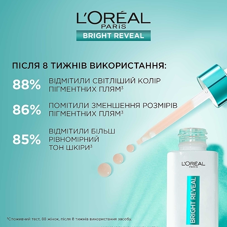 Сыворотка для лица L`Oreal Paris Bright Reveal против пигментных пятен 30 мл фото6