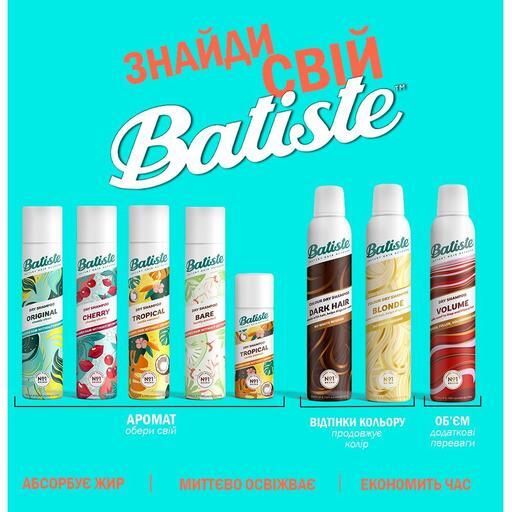 Сухий шампунь Batiste для темного волосся, 200 мл фото3