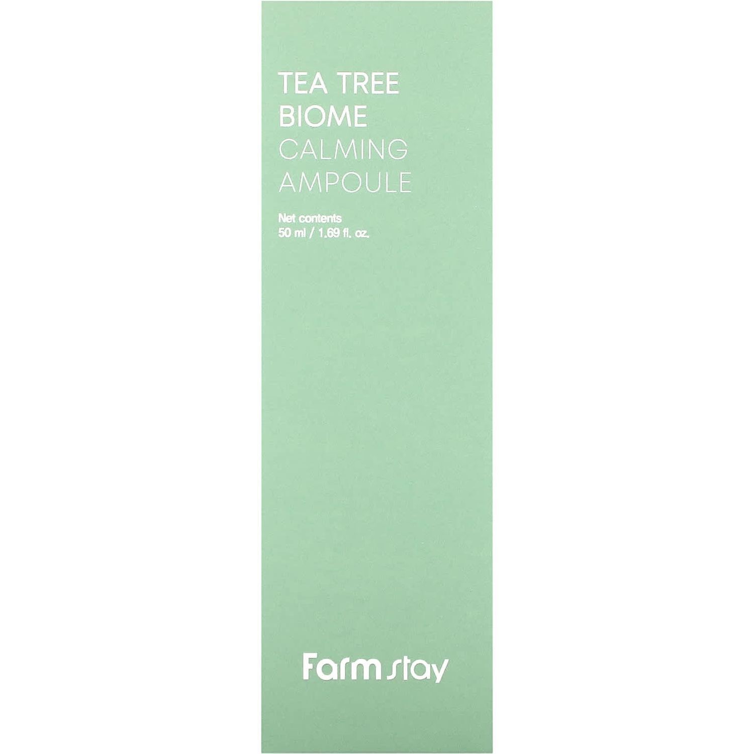 Сыворотка для лица FarmStay Tea Tree Biome Calming Ampoule 50 мл фото2