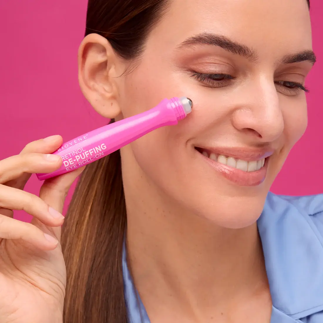 Сыворотка для кожи вокруг глаз Biovene Eye Contour Serum Retinol Depuffing 15 мл фото3