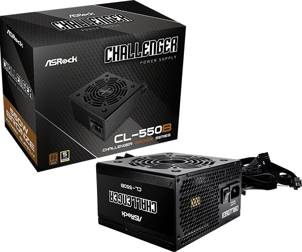 Блок питания 550W ASRock Challenger CL-550B фото