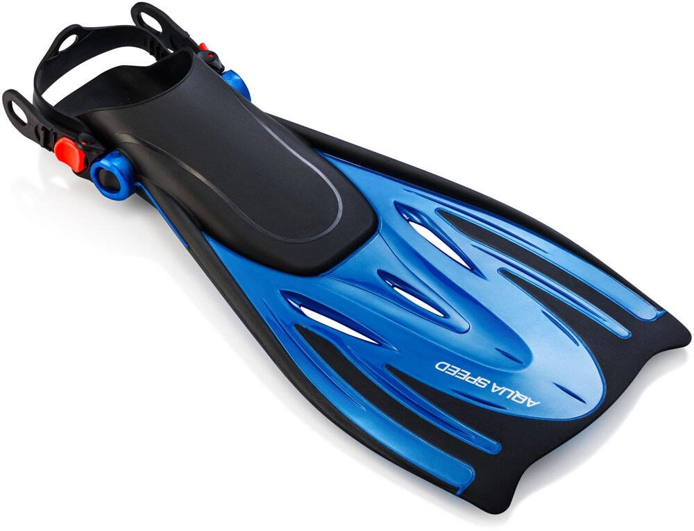 Ласты Aqua Speed WOMBAT KID 528-11-1 528-11 27-31 Черно-синий (5908217630322) фото2