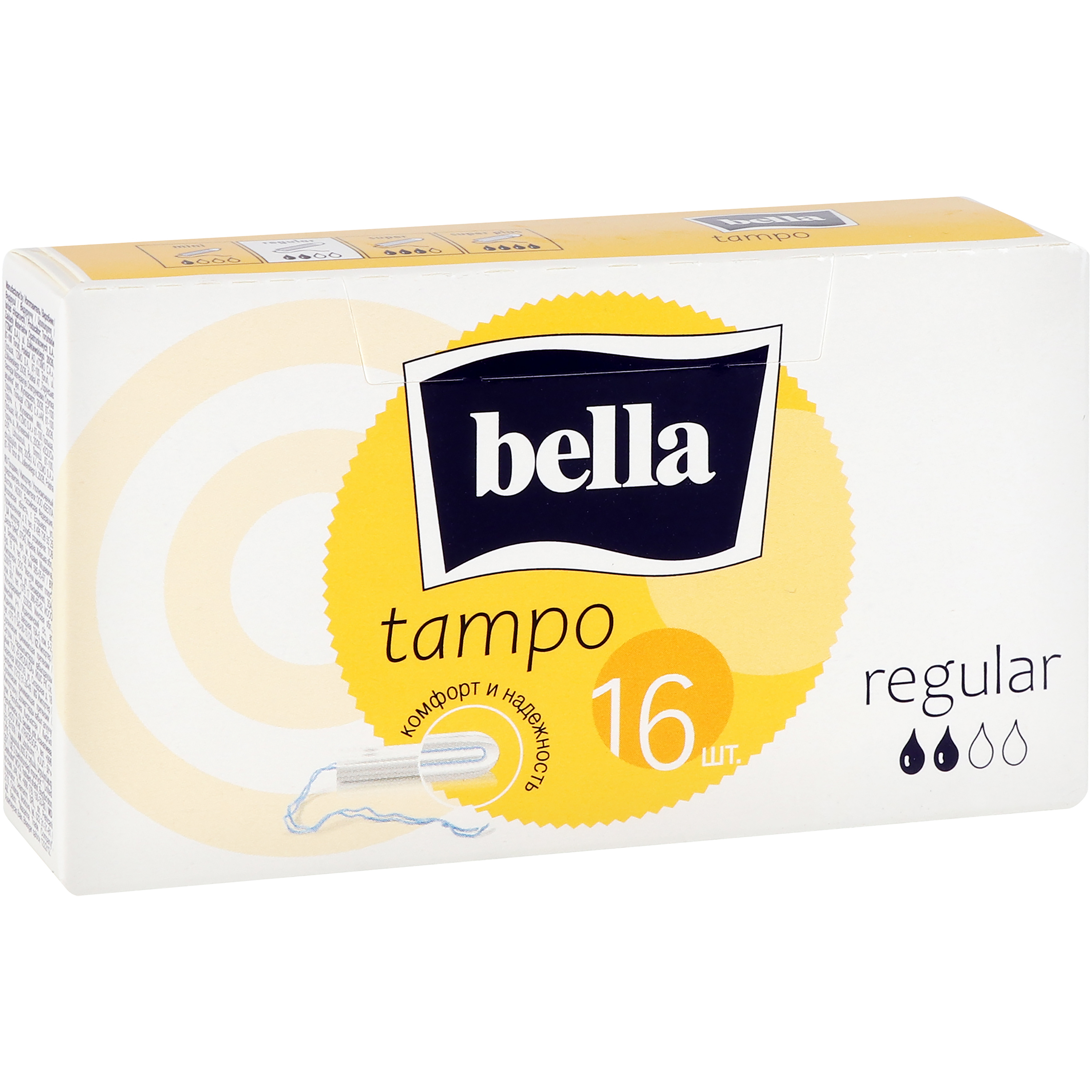 Тампоны гигиенические Bella Tampo Regular, 16 шт. фото