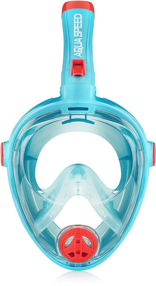 Полнолицевая маска Aqua Speed SPECTRA 2.0 KID 7083 248-02 L Бирюзово-красный (5908217670830) фото
