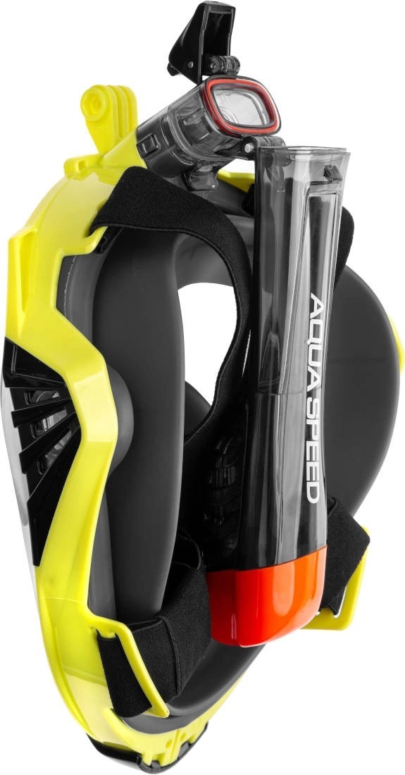 Полнолицевая маска Aqua Speed DRIFT 9936 249-38 S/M Черно-желтый (5908217699367) фото3