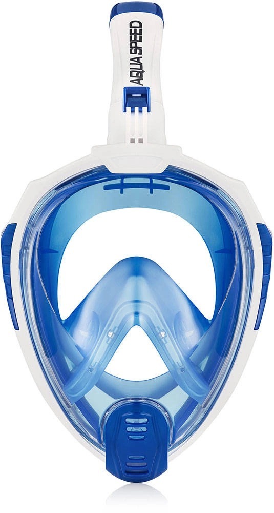 Повнолицьова маска Aqua Speed DRIFT 7086 249-51 S/M Біло-синій (5908217670861) фото2