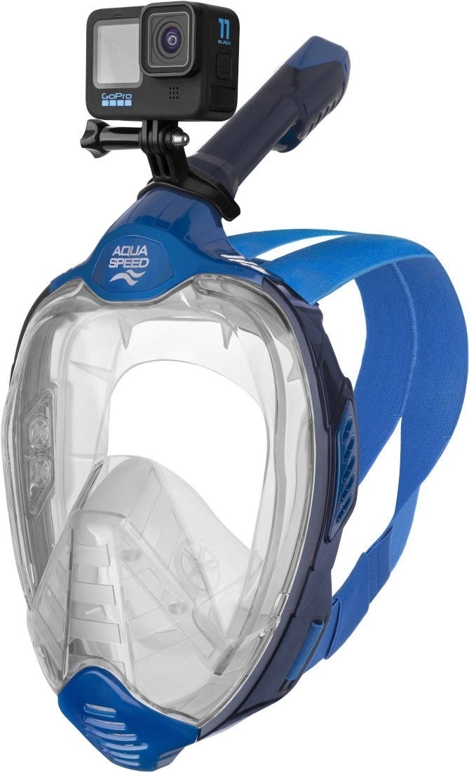 Полнолицевая маска Aqua Speed VEIFA ZX 9855 554-01 S/M Синий (5908217698551) фото2