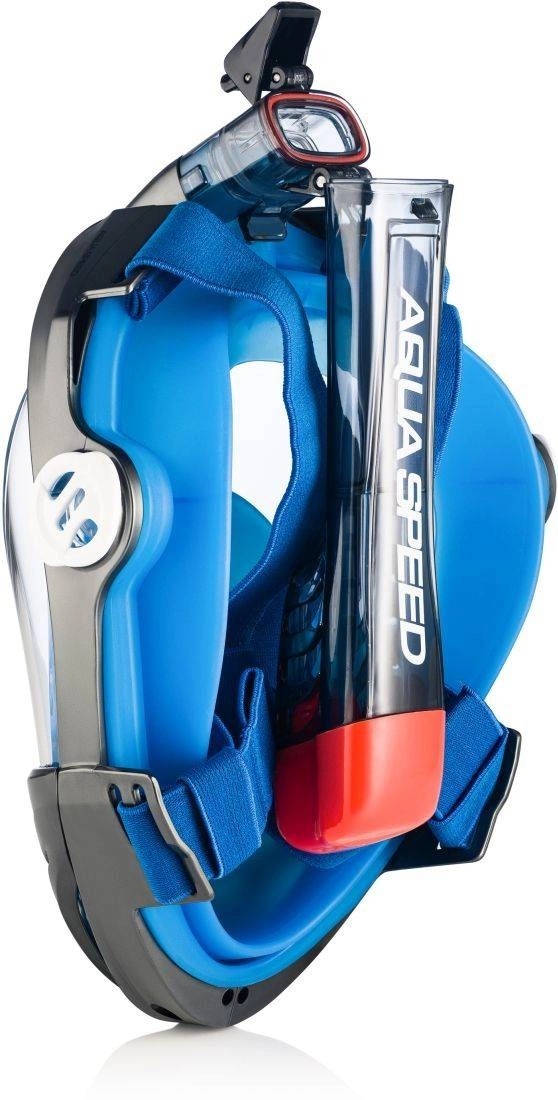 Полнолицевая маска Aqua Speed BRIZO 8739 227-01 S/M Синий (5908217687395) фото