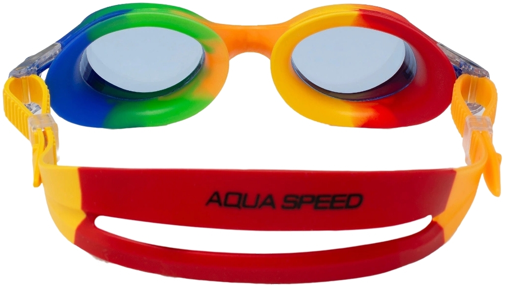 Окуляри для плавання Aqua Speed PEGAZ 7828 209-30 OSFM Жовто-червоно-синій (5908217678300) фото