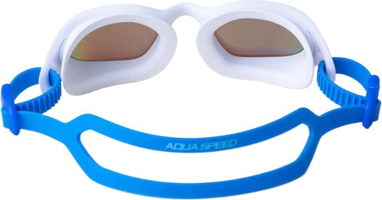 Очки для плавания Aqua Speed EClipsE MIRROR 61414 712-51 OFSM Бело-голубой (5905718614141) фото2