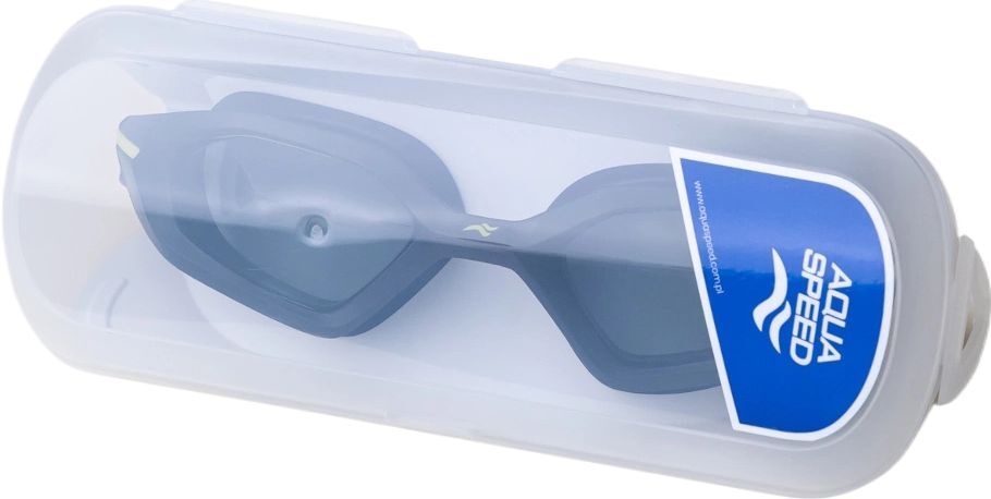 Окуляри для плавання Aqua Speed CYCLONE 61432 714-07 OFSM Темно-синьо-жовтий (5905718614325) фото5