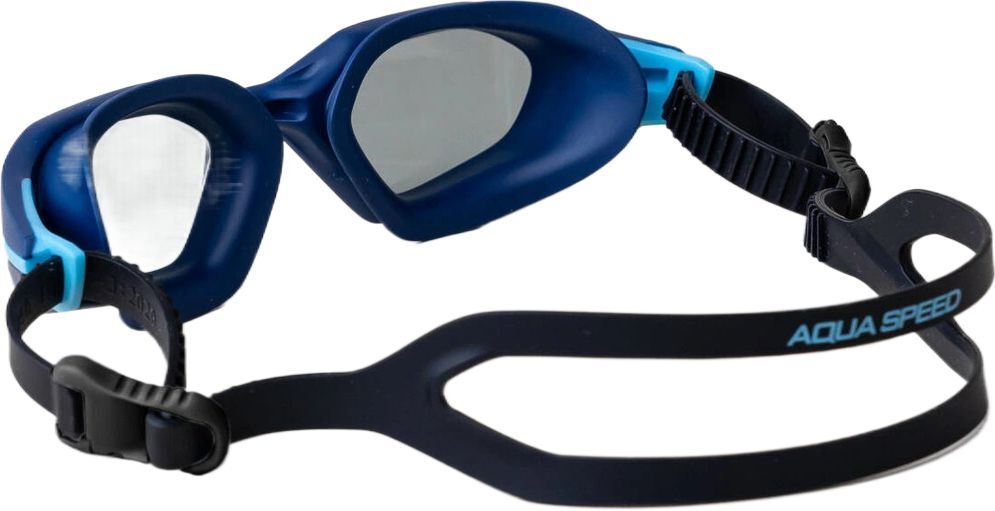 Окуляри для плавання Aqua Speed CYCLONE 61433 714-10 OFSM Синьо-чорно-бірюзовий (5905718614332) фото4