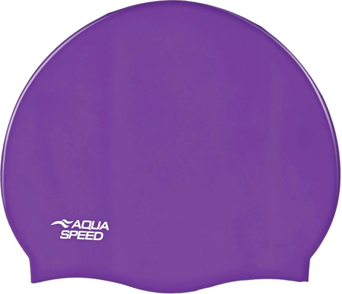 Шапка для плавання Aqua Speed MONO 6193 111-09 OSFM Фіолетовий (5908217661937) фото2