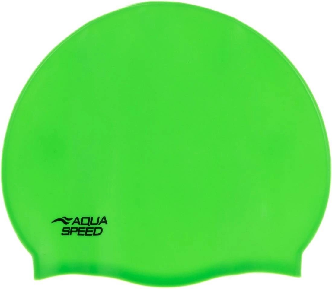 Шапочка для плавания Aqua Speed MONO 6195 111-11 OSFM Салатовый (5908217661951) фото2