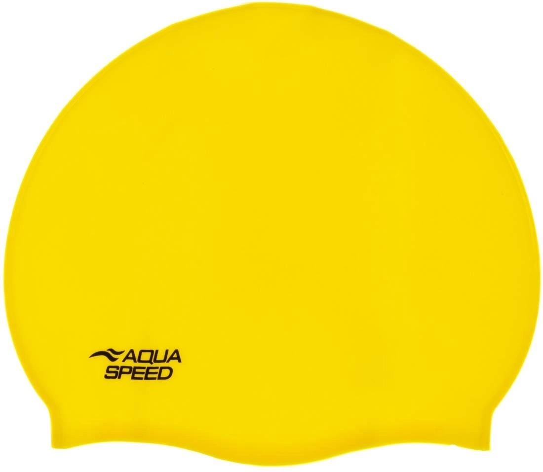 Шапочка для плавания Aqua Speed MONO 6197 111-18 OSFM Желтый (5908217661975) фото2