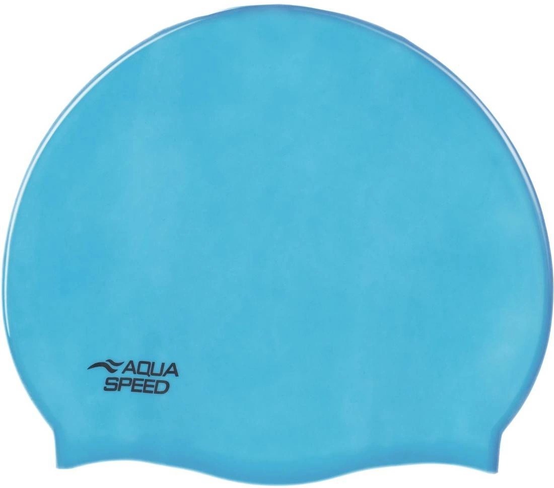 Шапочка для плавания Aqua Speed MONO 9118 111-42 OSFM Голубой (5908217691187) фото2