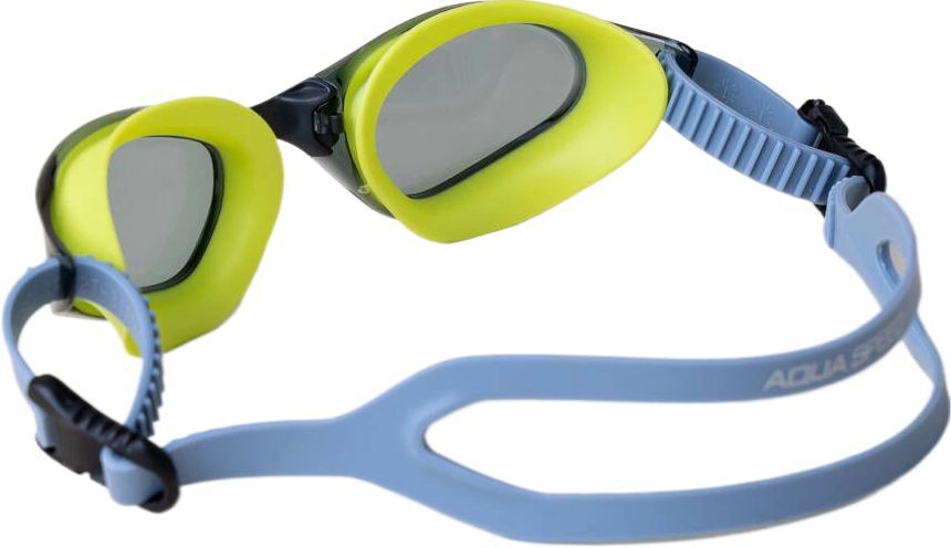 Окуляри для плавання Aqua Speed ZEN 61480 717-38 OFSM Синьо-салатово-блакитний (5905718614806) фото4