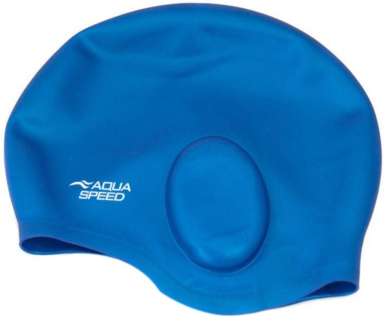 Шапка для плавання Aqua Speed EAR CAP 5872 128-01 OSFM Синій (5908217658722) фото2