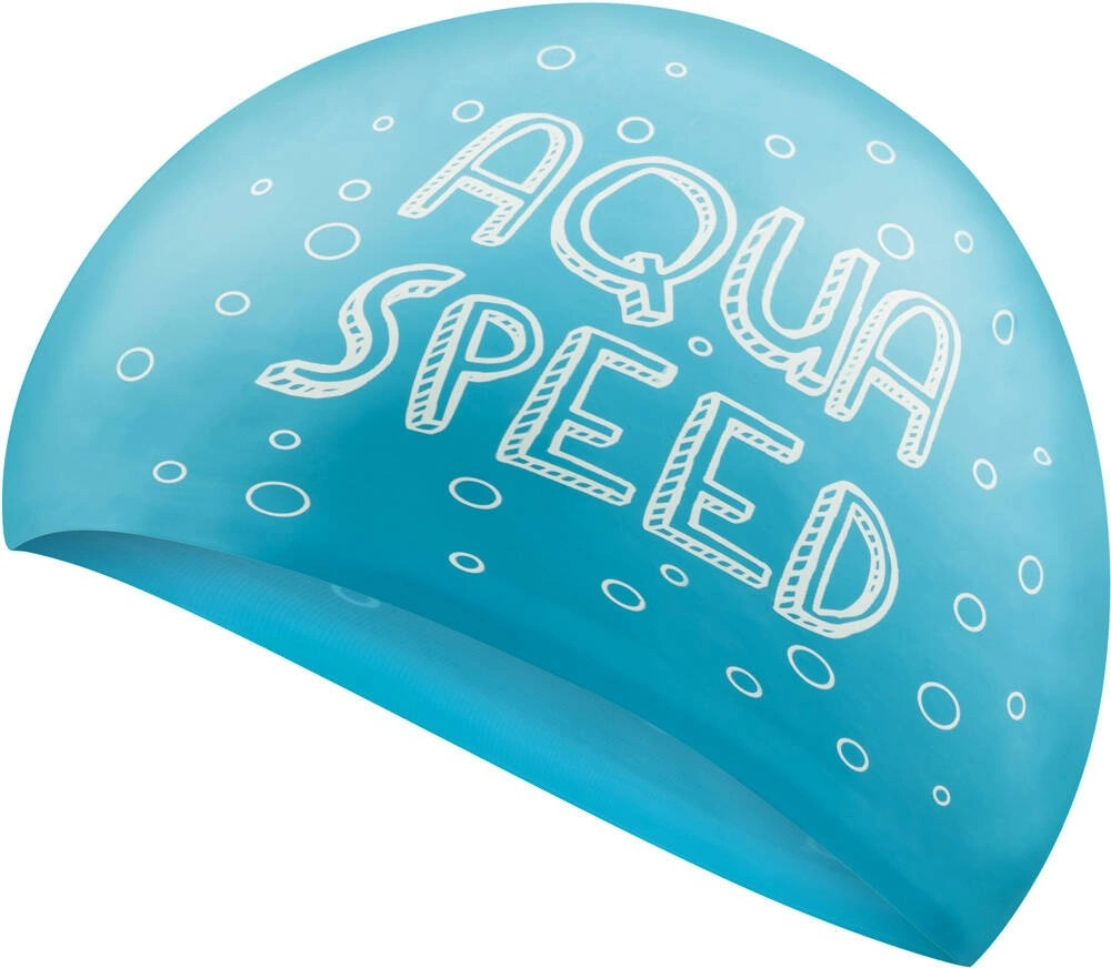 Шапочка для плавания Aqua Speed Kiddie Octopus 7216 142-Octopus OSFM Голубой (5908217672162) фото