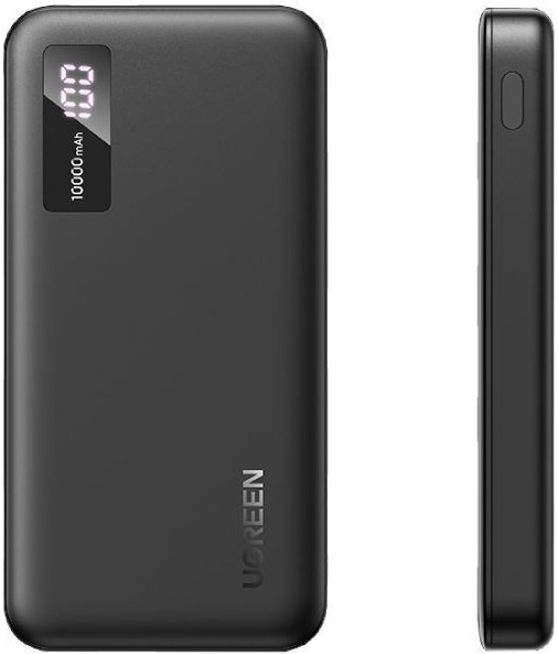 Павербанк Ugreen 10000mAh 20W PD,QC3.0 USB-A+USB-C Black фото2