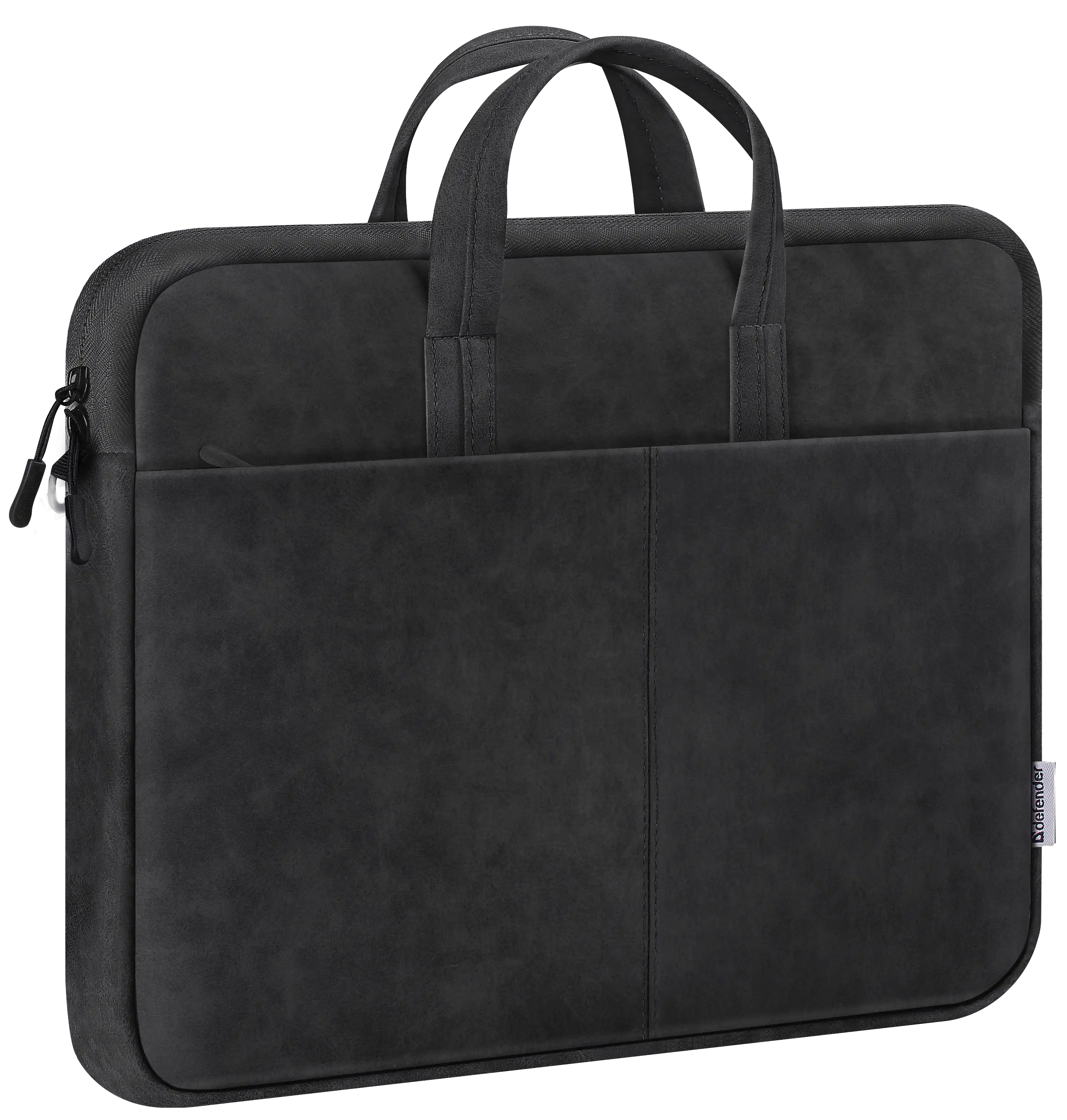 Сумка для ноутбука 15.6'' Defender PU шкіра, кишеня, чорна фото3