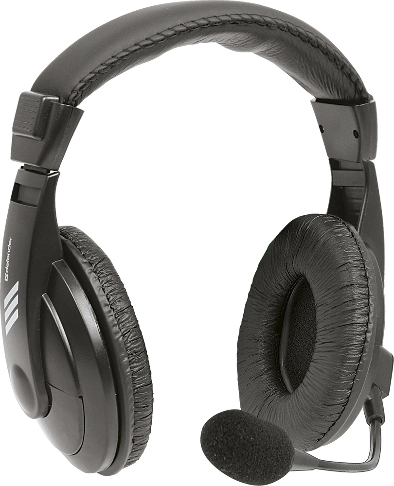 Навушники з мікрофоном Defender Gryphon HN-750 Black (63750) фото