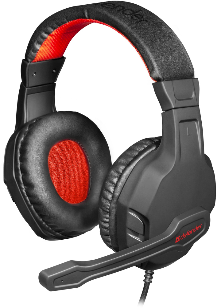 Ігрова гарнітура Defender Cujo Black-Red (64505) фото2