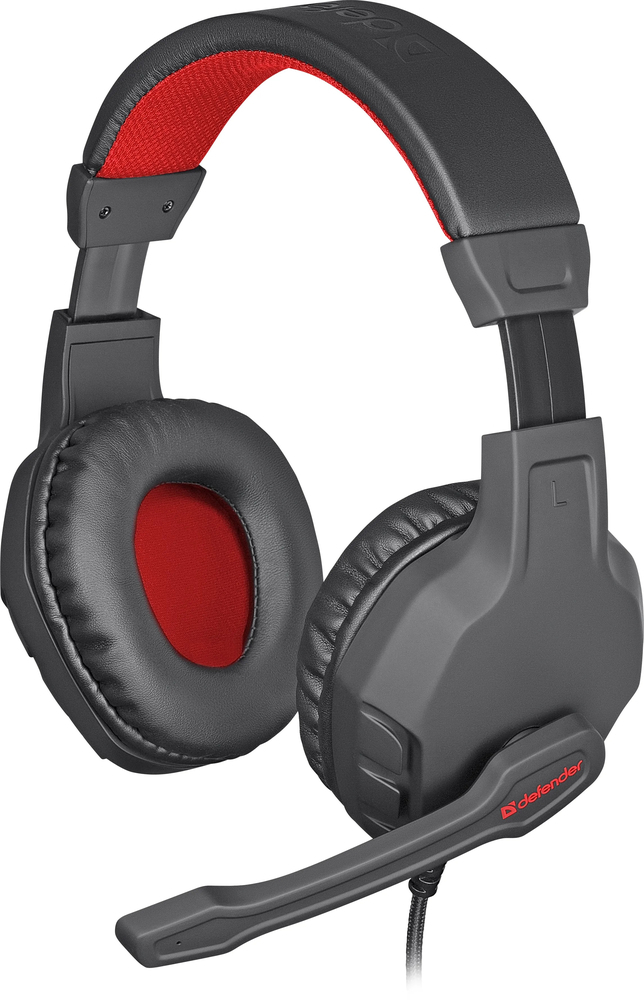 Ігрова гарнітура Defender Cujo Black-Red (64505) фото4