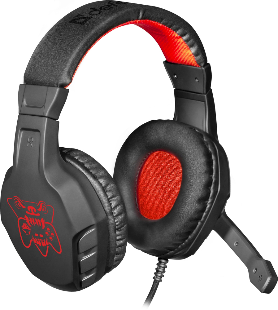 Ігрова гарнітура Defender Cujo Black-Red (64505) фото3