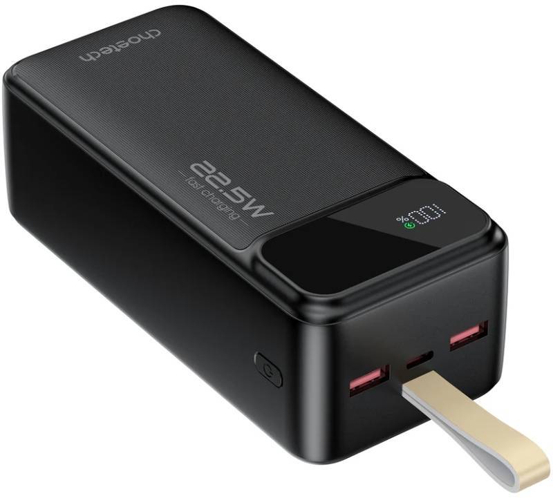 Павербанк Choetech 40000mAh, 22,5W черная фото2