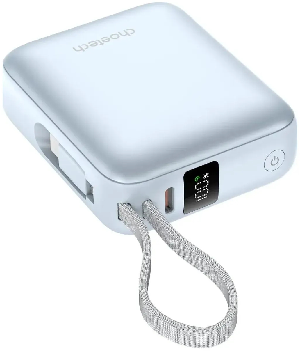 Павербанк Choetech 10000mAh 35W синий фото3
