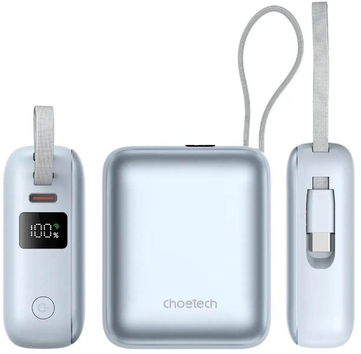 Павербанк Choetech 10000mAh 35W синий фото4