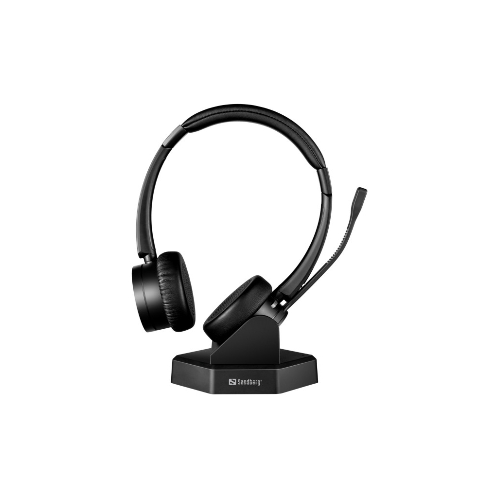 Навушники з мікрофоном Sandberg Wireless Office Headset Pro+ (126-18) фото2