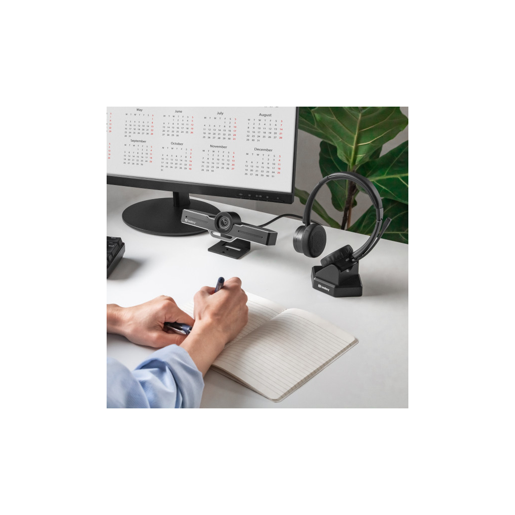Навушники з мікрофоном Sandberg Wireless Office Headset Pro+ (126-18) фото6