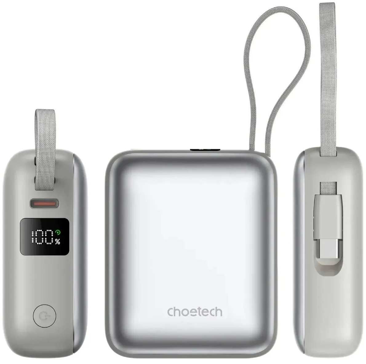 Павербанк Choetech 10000mAh 35W Gray фото